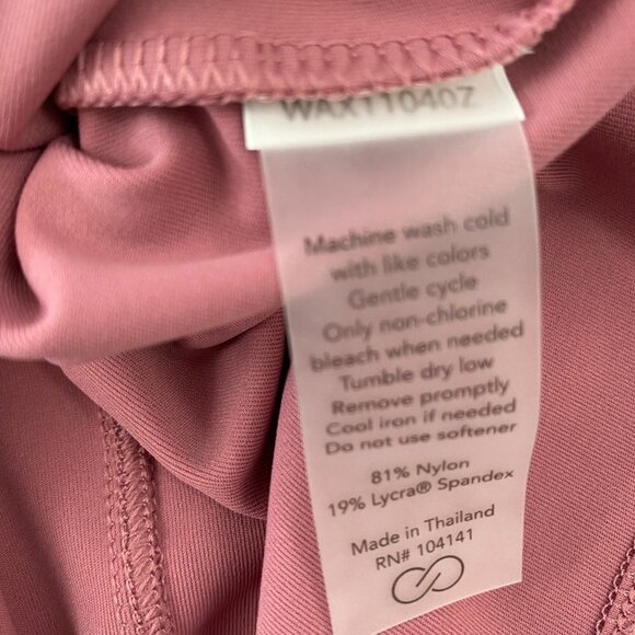CALIA by Carrie Underwood Dusty Rose Pink Racerback Move Fitted Tank Top XS - Picture 7 of 7